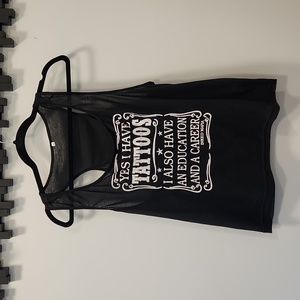 Tattoo Tank Top NWOT